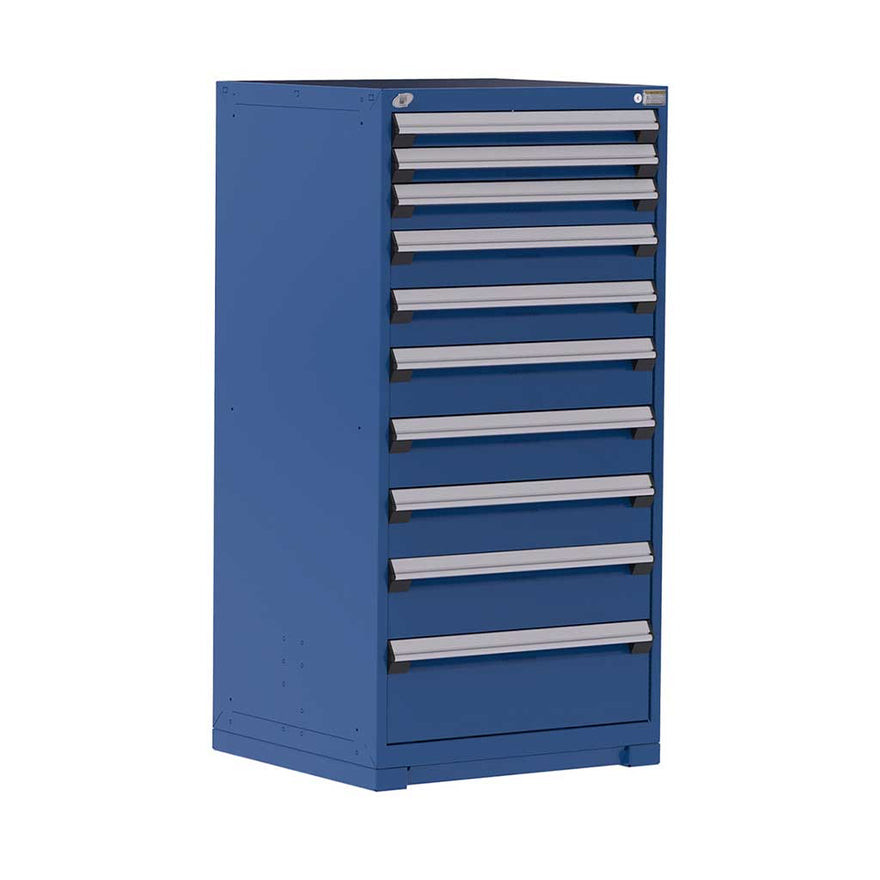 10-Drawer Heavy Duty Modular Drawer Cabinet 30'' W x 27''D - R5ADG-5855 (with compartments)