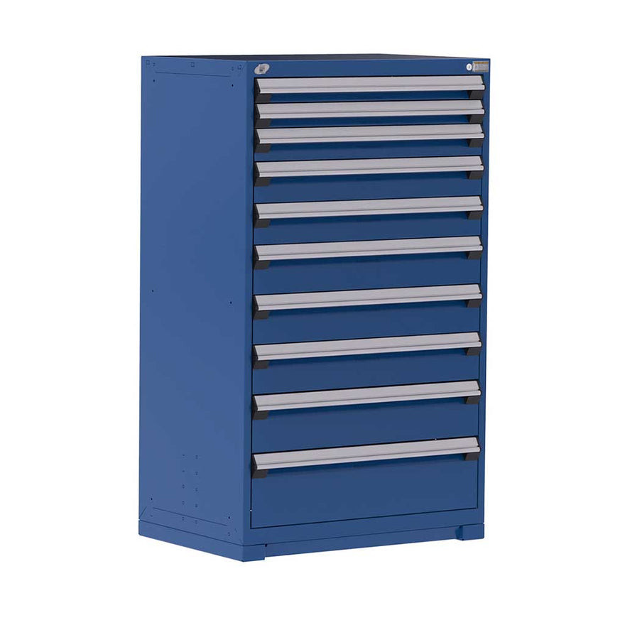10-Drawer Heavy Duty Modular Drawer Cabinet 36'' W x 24''D - R5AEE-5855 (with compartments)