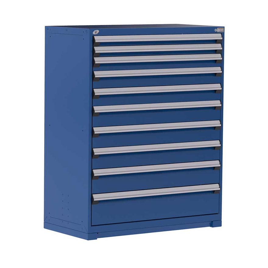 10-Drawer Heavy Duty Modular Drawer Cabinet 48'' W x 24''D - R5AHE-5855 (with compartments)