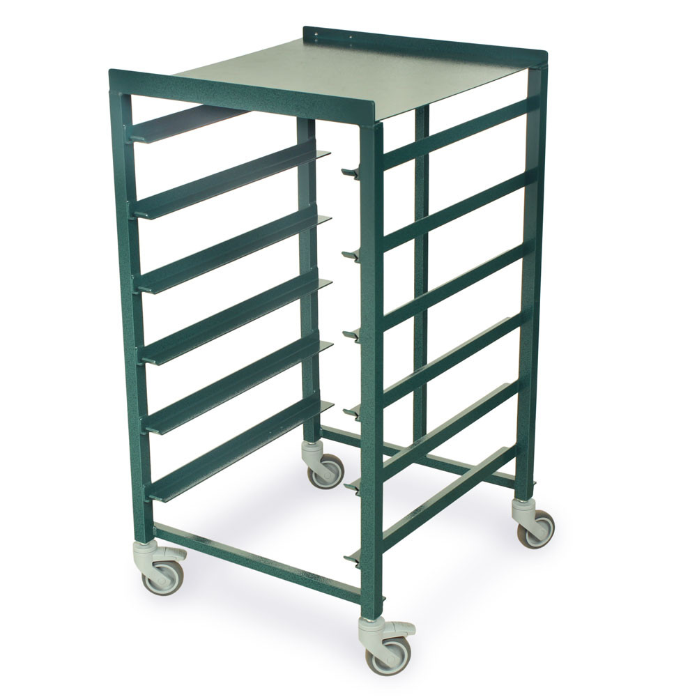 Scope Transit Cart with Six Tray Capacity for Endoscope Transport