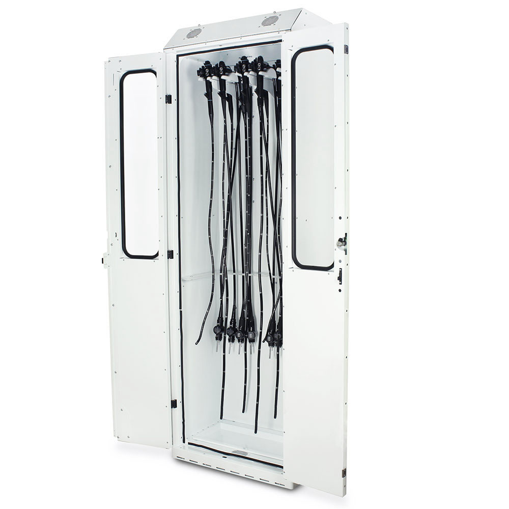 Medical Scope Drying Cabinet with HEPA System and, 30" W x 24" D x 93" H