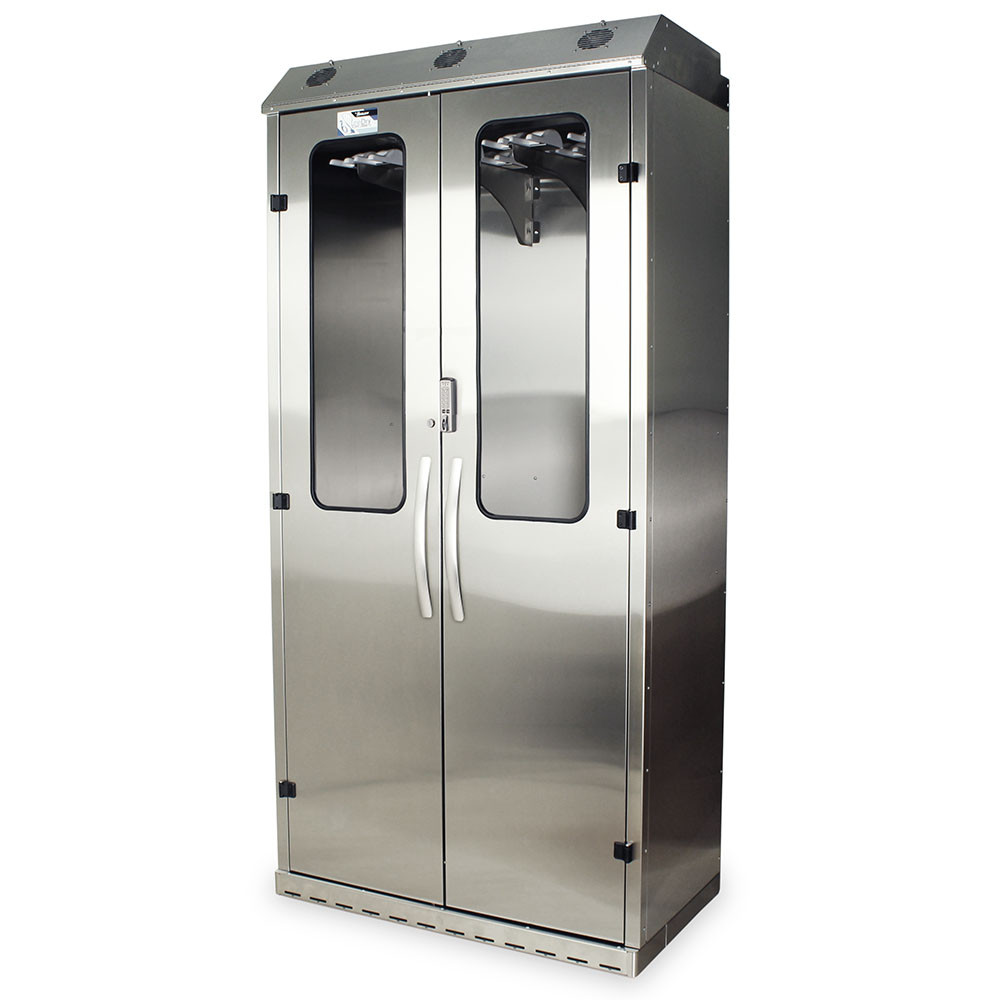 Stainless Steel Scope Drying Cabinet with E-Lock, 44" W x 24" D x 93" H
