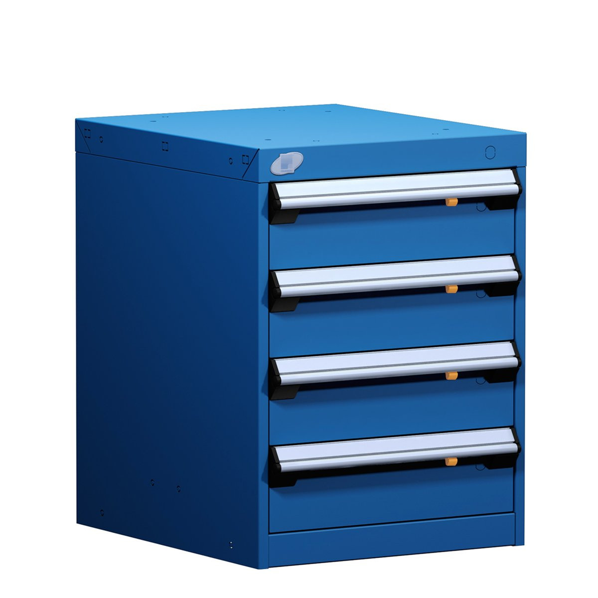 4-Drawer Compact Modular Drawer Cabinet 18'' W x 21''D - L3ABD-2401B