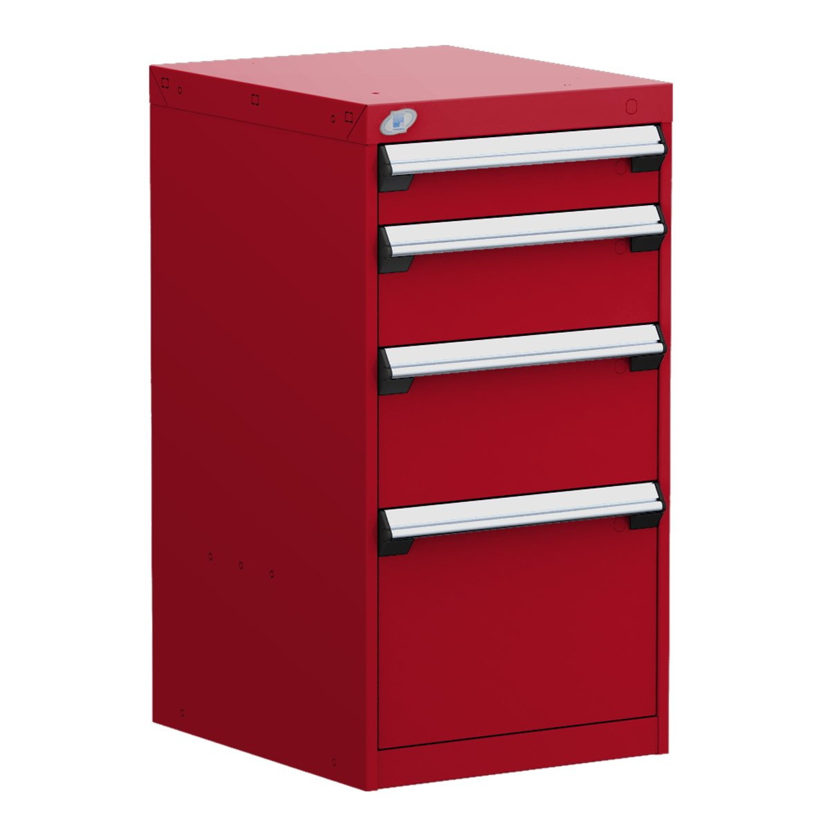 4-Drawer Compact Modular Drawer Cabinet 18'' W x 21''D - L3ABD-3447