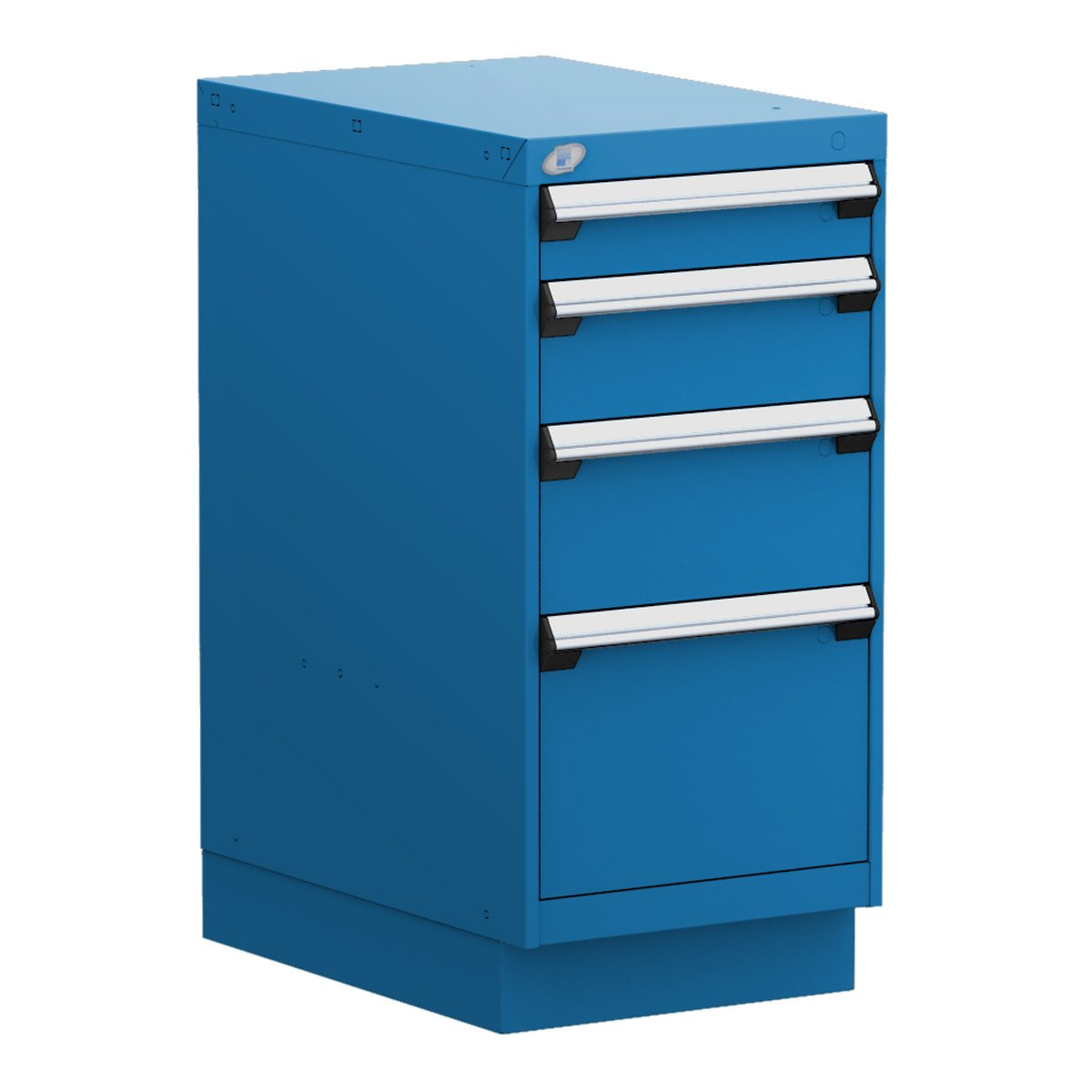 4-Drawer Compact Modular Drawer Cabinet 18'' W x 21''D - L3ABD-3447C