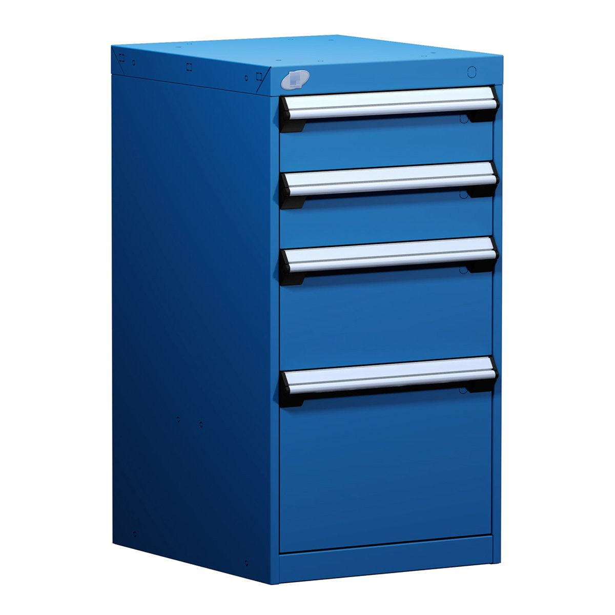 4-Drawer Compact Modular Drawer Cabinet 18'' W x 21''D - L3ABD-3421