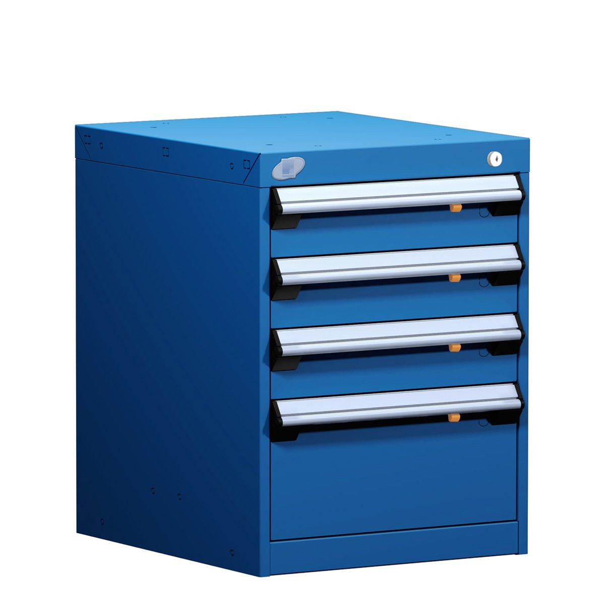 4-Drawer Compact Modular Drawer Cabinet 18'' W x 21''D - L3ABD-2409L3B