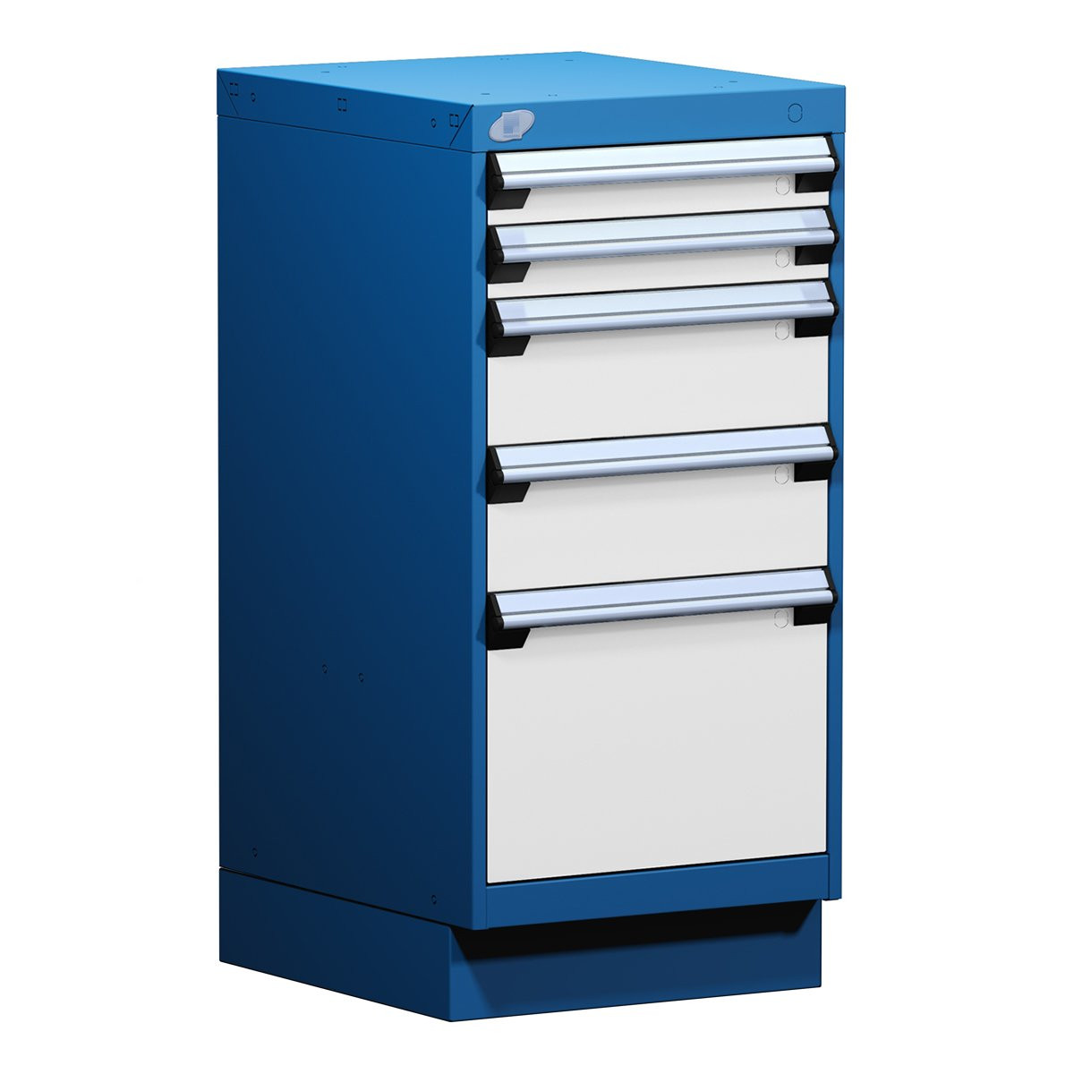 5-Drawer Compact Modular Drawer Cabinet 18'' W x 21''D - L3ABD-3416C