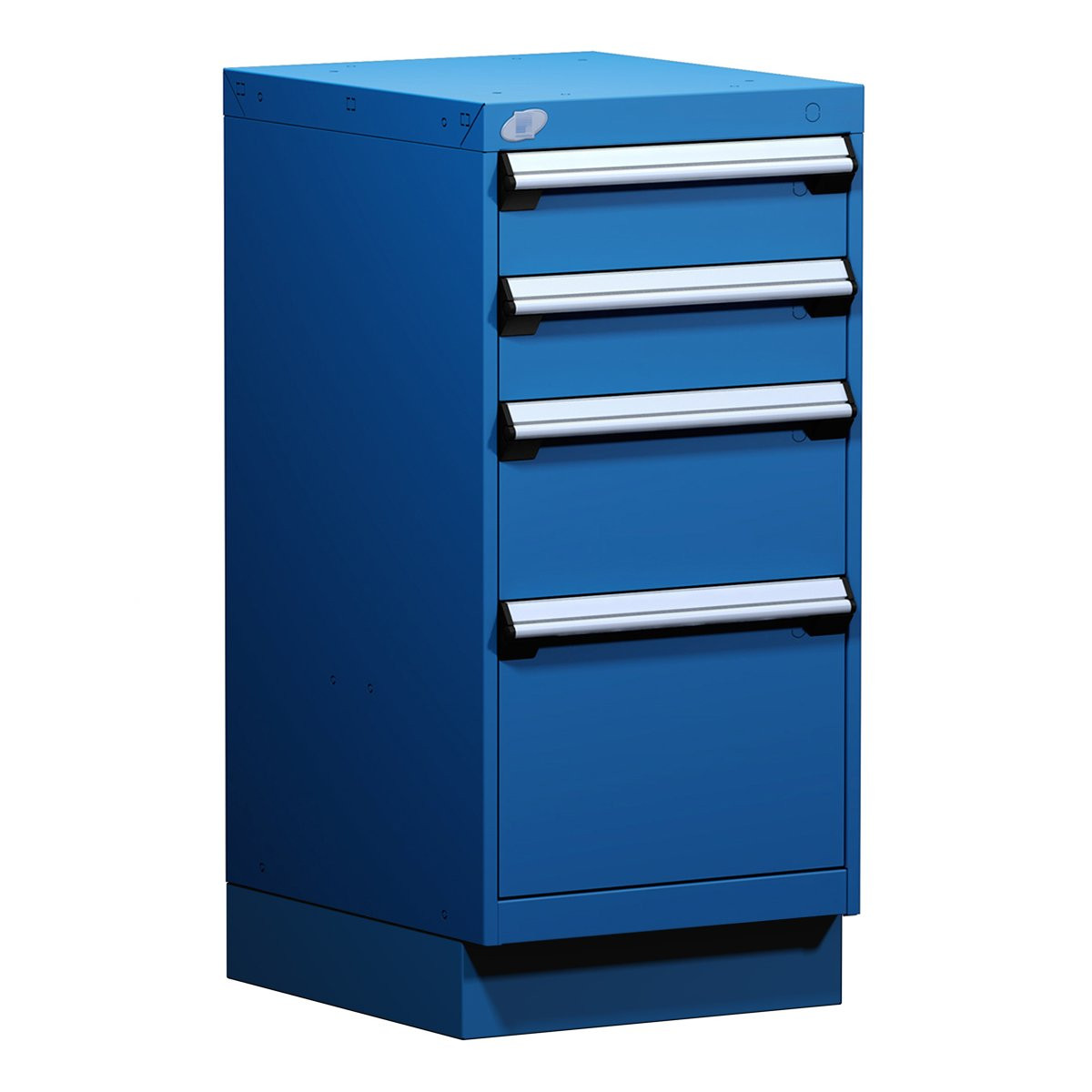 4-Drawer Compact Modular Drawer Cabinet 18'' W x 21''D - L3ABD-3421C