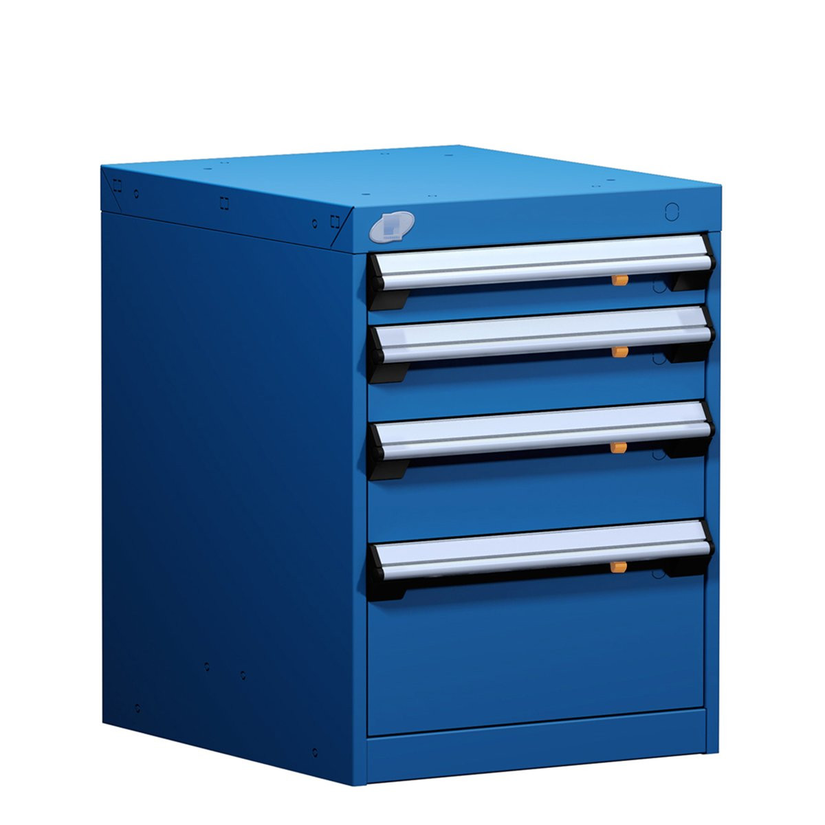 4-Drawer Compact Modular Drawer Cabinet 18'' W x 21''D - L3ABD-2404B