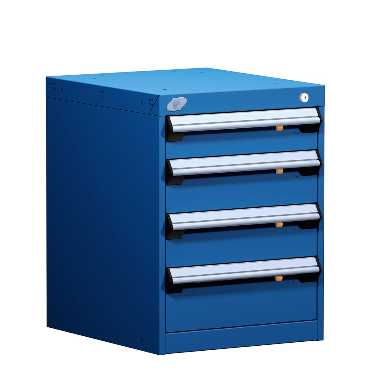 4-Drawer Compact Modular Drawer Cabinet 18'' W x 21''D - L3ABD-2418L3B