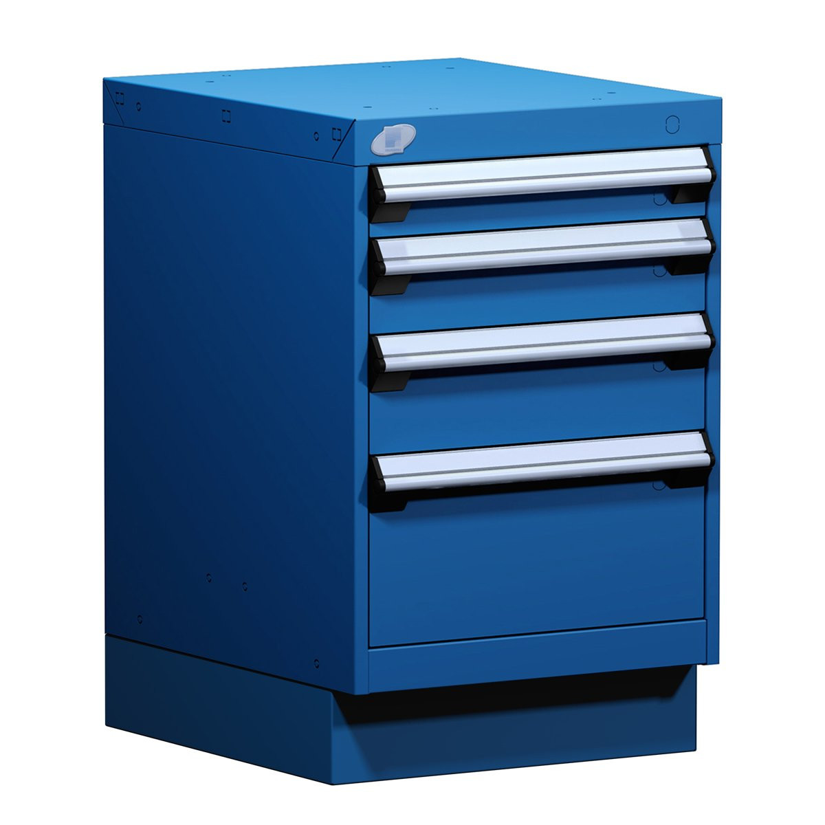 4-Drawer Compact Modular Drawer Cabinet 18'' W x 21''D - L3ABD-2404C
