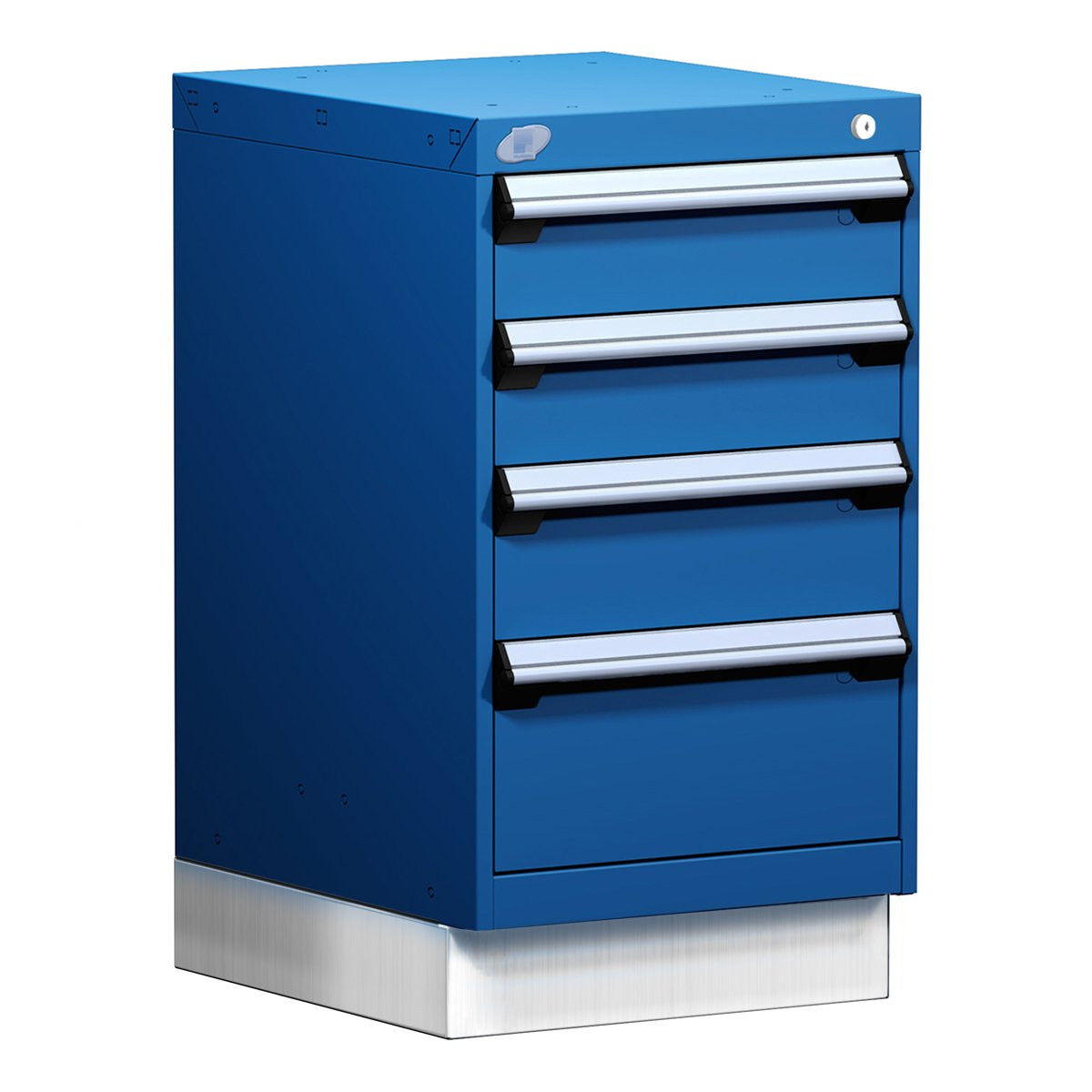 4-Drawer Compact Modular Drawer Cabinet 18'' W x 21''D - L3ABD-2836L3D