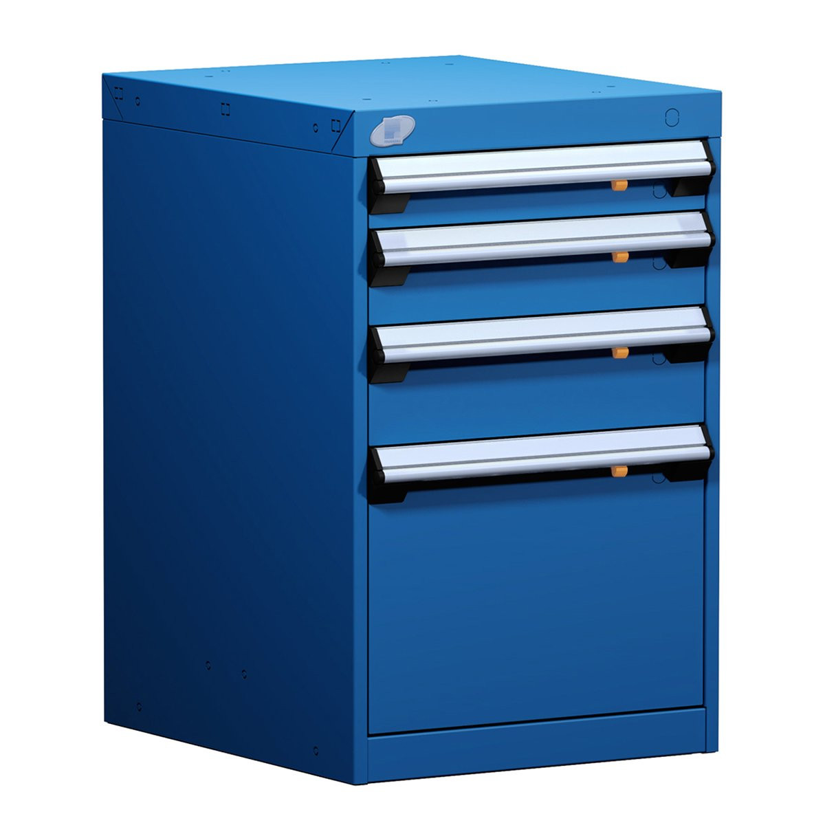 4-Drawer Compact Modular Drawer Cabinet 18'' W x 21''D - L3ABD-2820B
