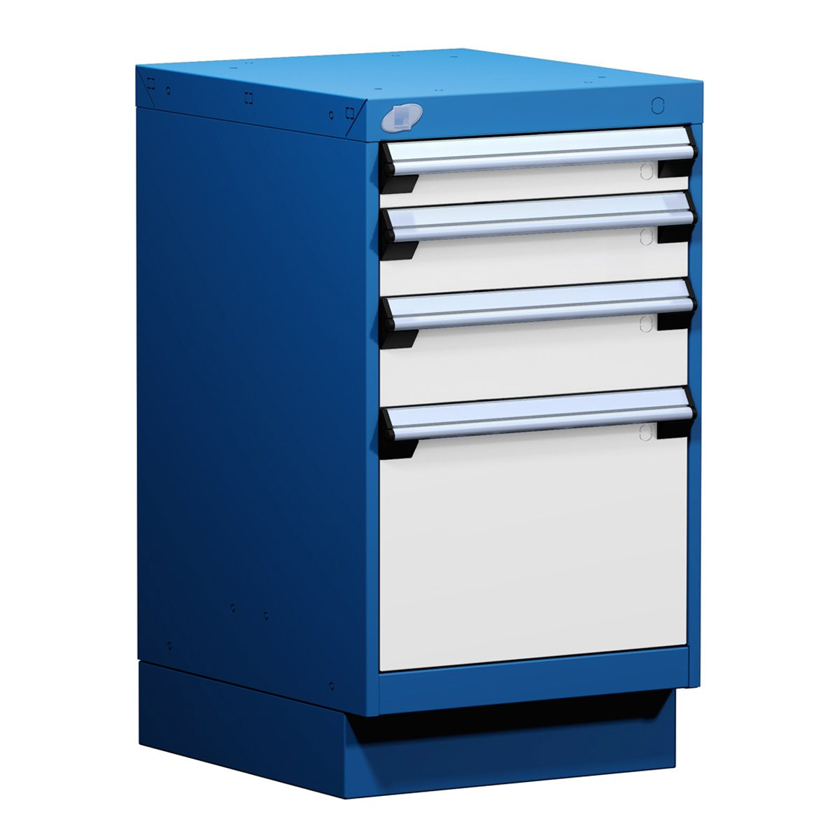 4-Drawer Compact Modular Drawer Cabinet 18'' W x 21''D - L3ABD-2820C