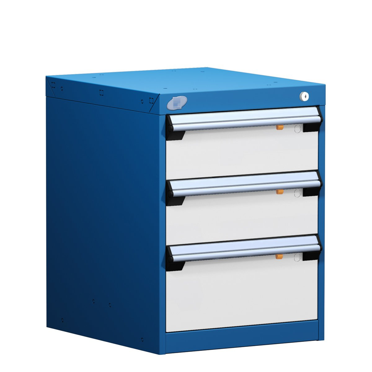 3-Drawer Compact Modular Drawer Cabinet 18'' W x 21''D - L3ABD-2416L3B