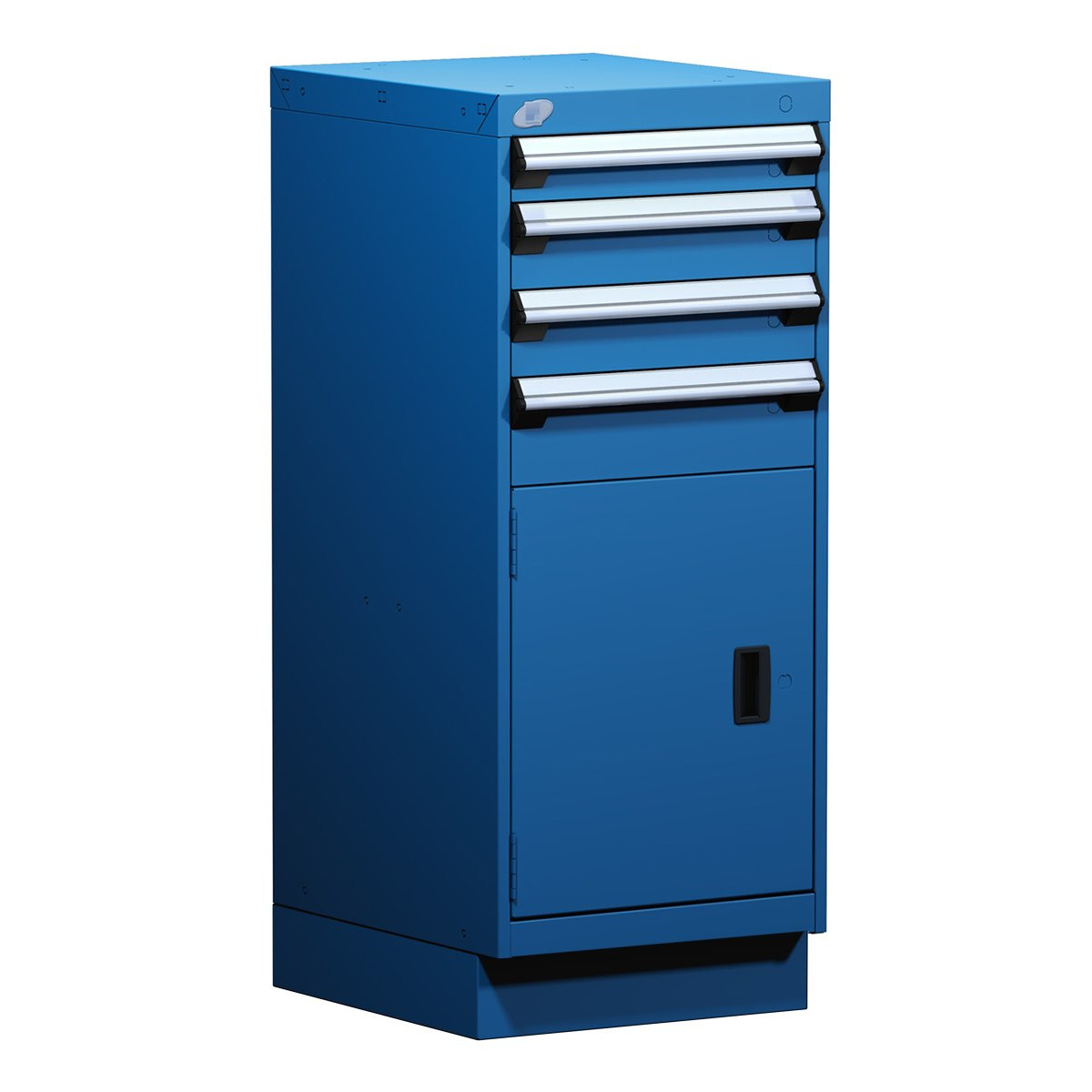 4-Drawer Compact Modular Drawer Cabinet 18'' W x 21''D - L3ABD-4016C