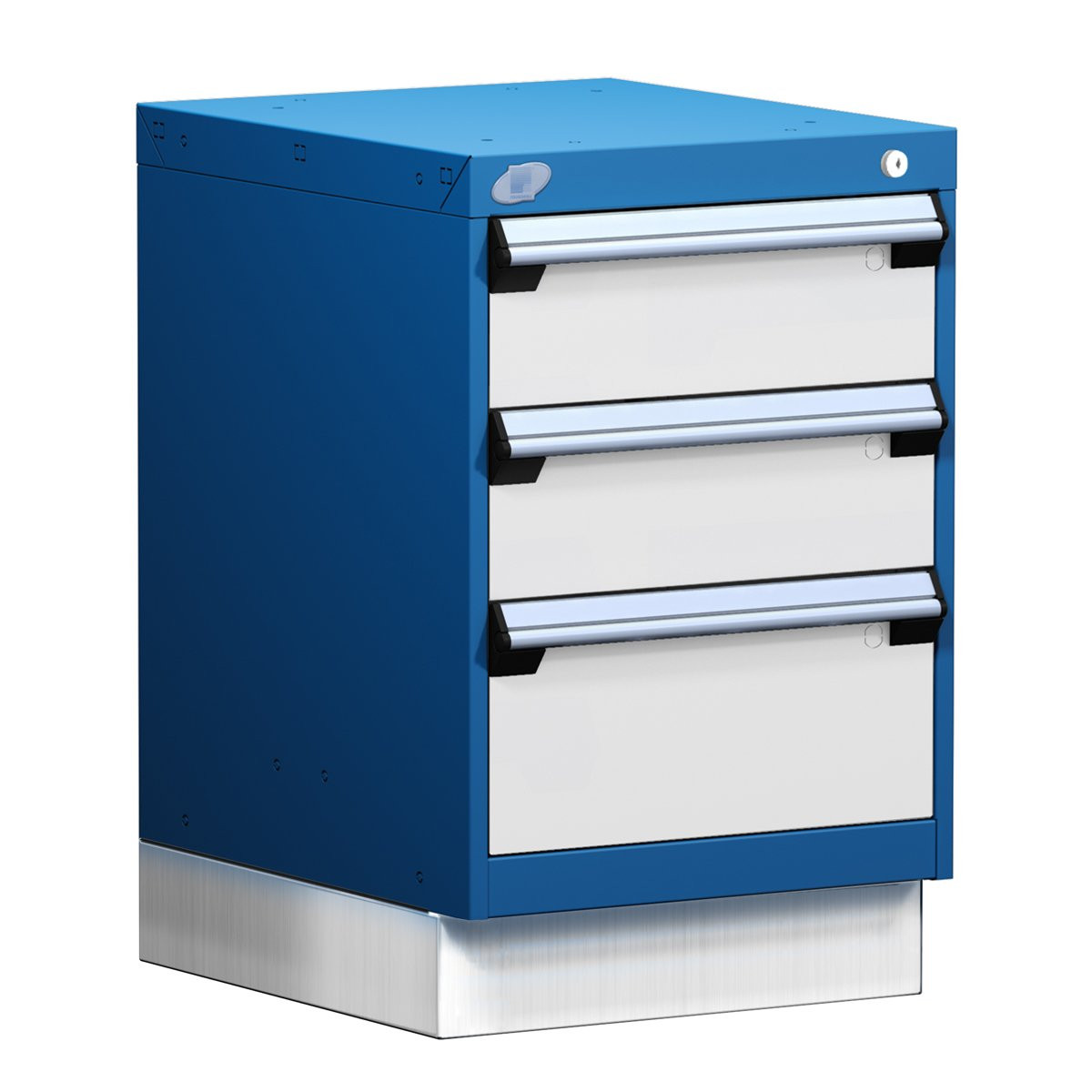 3-Drawer Compact Modular Drawer Cabinet 18'' W x 21''D - L3ABD-2416L3D