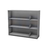 Binder Storage Shelves, 48" W x 41.25" H, 3 Levels