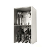 Wheelchair and Walker Shelving, 42" W x 36" D x 76" H