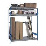 Car Parts Rack, 60" W x 36" D x 75" H, Medium-Duty Beams