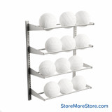 Volleyball Wall Rack, 30" W x 42" H