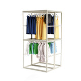 Garment Clothing Racks, 48" W x 48" D x 96" H