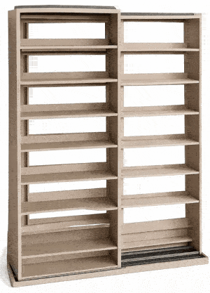 Sliding Mobile File Shelving