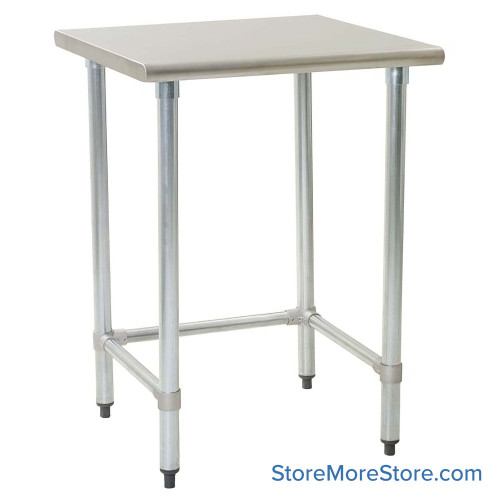 Stainless Steel Top Table 24''W x 24''D x 35.13''H - T2424GTE