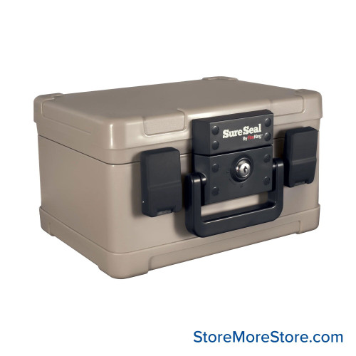 FireKing Fireproof Document Box, 12.25" W x 9.75" D x 7.25" H
