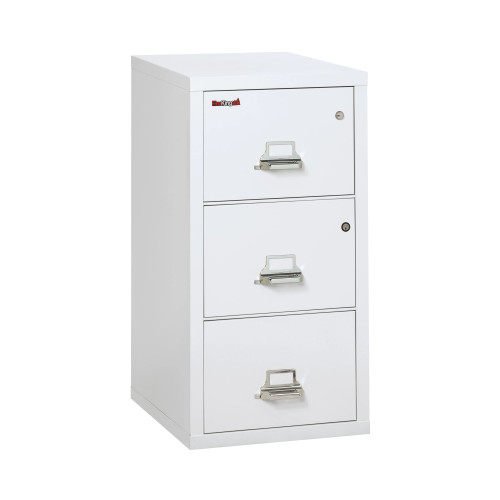 FireKing Safe-in-a-File Vertical Cabinet, 20.75" W x 31.5" D x 40.25" H, 3 Drawers