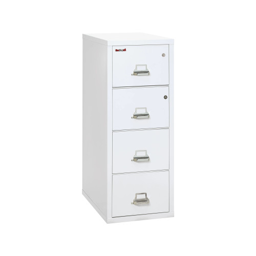 FireKing Safe-in-a-File Vertical Cabinet, 20.75" W x 31.5" D x 52.75" H, 4 Drawers