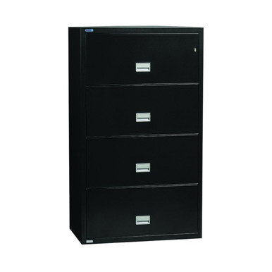 Fireproof Lateral File Cabinet, 44" W x 54.75" H, 4 Drawers