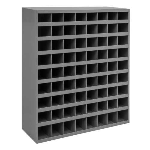 12 Inch Deep Bin Shelving, 33.81" W x 11.94" D x 42" H, 11.94, 72 Bin Openings