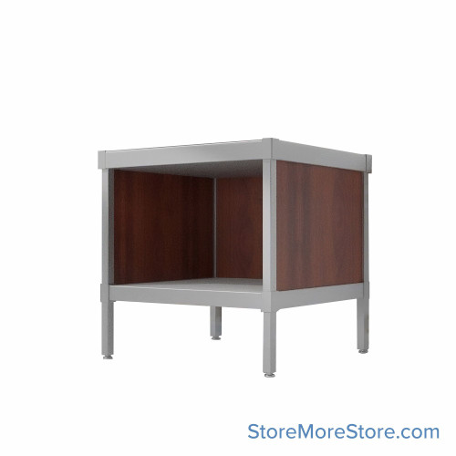 Mail Console, 36" W x 36" D x 30" H, Open Front, 15.875" Cabinet Height