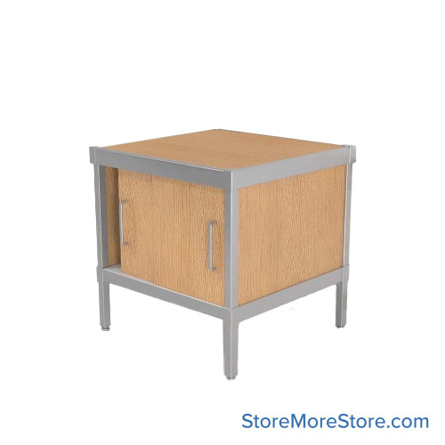 Mail Console, 36" W x 36" D x 42" H, Sliding Doors, 33.5625" Cabinet Height