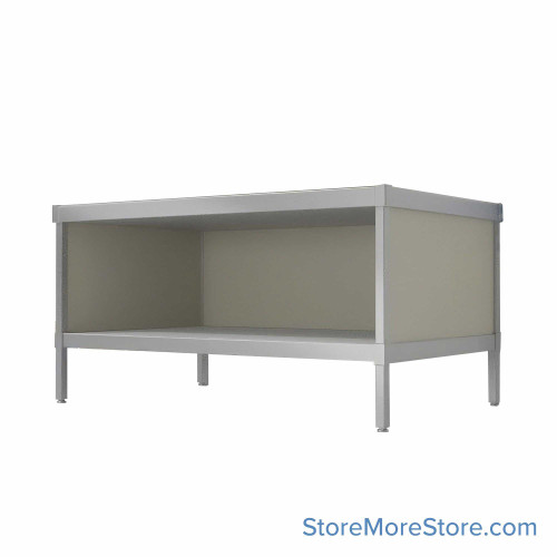 Mail Console, 36" W x 60" D x 42" H, Open Front, 33.5625" Cabinet Height