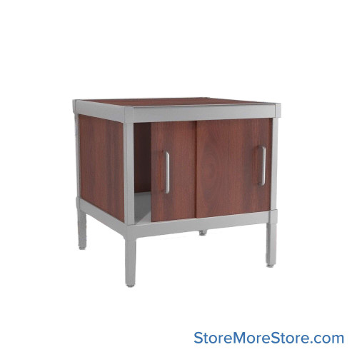 Mail Console, 36" W x 25" D x 30" H, Sliding Doors, 15.875" Cabinet Height