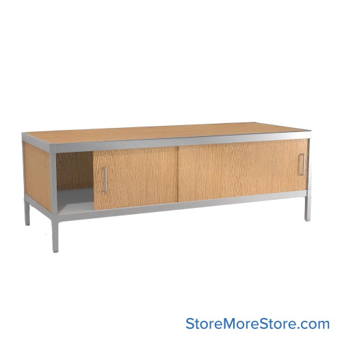 Mail Console, 30" W x 70" D x 42" H, Sliding Doors, 33.5625" Cabinet Height