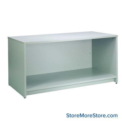 Mail Table, 30" W x 59.75" D, 1 Bottom Shelf