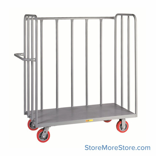 Package Cart, 60" W x 24" D x 57" H, Flush Edge Package Cart, 60" W x 24" D x 57" H, Flush Edge