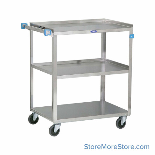 Stainless Steel Medical Cart 35''W x 21''D x 37.75''H - 444 Stainless Steel Medical Cart 35''W x 21''D x 37.75''H - 444