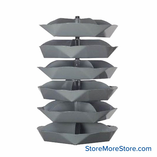 Rotating Hardware Bin 44''W x 44''D x 69''H - 1506-95