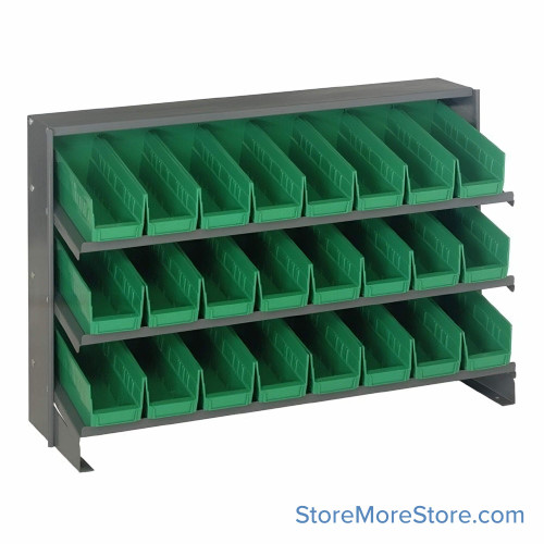 Workbench Parts Organizer, Green, 24 Bins Workbench Parts Organizer, Green, 24 Bins