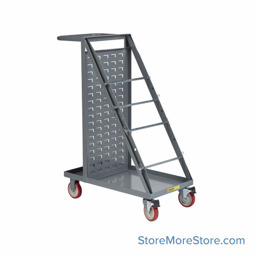 Wire Reel Storage, 18" W x 32" D x 36" H, Includes Louvered Panel