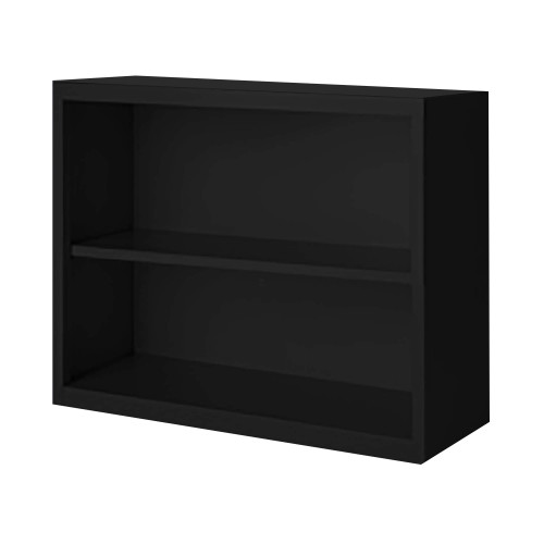 Steel Bookcases, 18" D x 30" H, 2 Levels, Without Casters