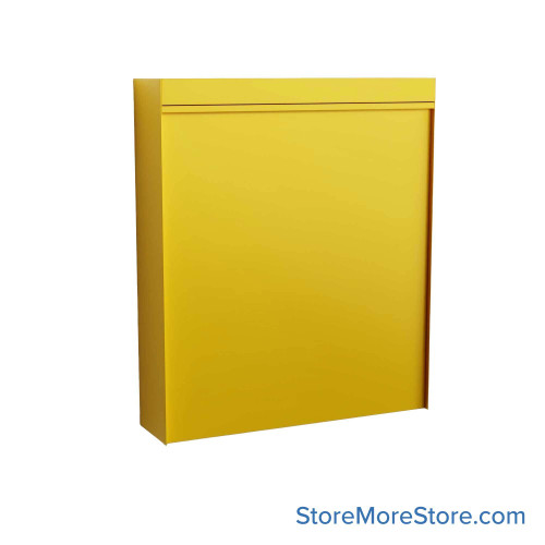 Wall Mounted Folding Cabinets, 26.5" W x 6" D x 22.5" H, Data Sheet, No Lock