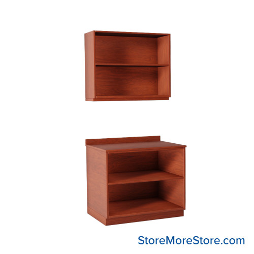 Workroom Cabinets, 36" W x 24" D x 30" H, Open Wall Cabinets