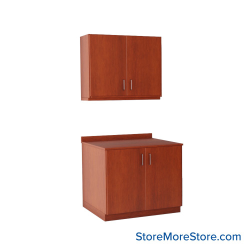 Workroom Cabinets, 36" W x 30" D x 30" H, Closed Wall Cabinets