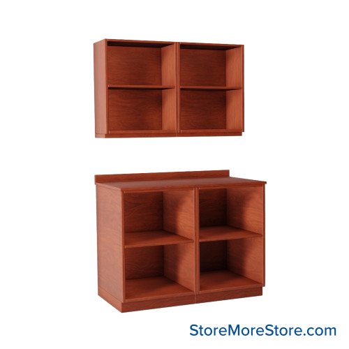 Workroom Cabinets, 48" W x 24" D x 36" H, Open Wall Cabinets